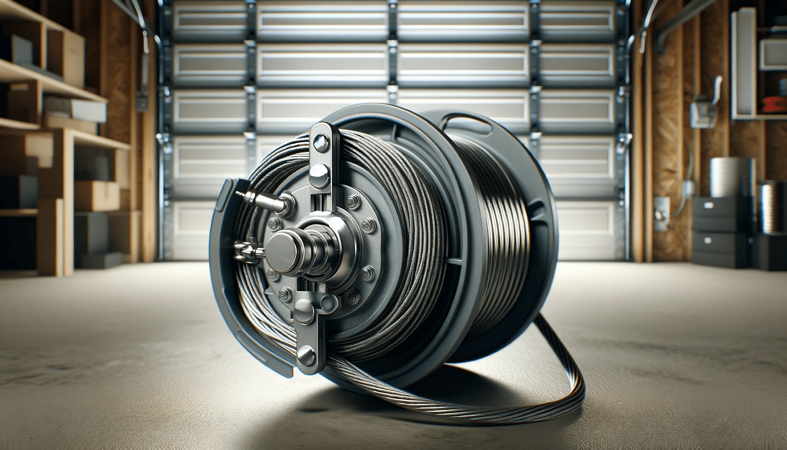 how to replace garage door cable