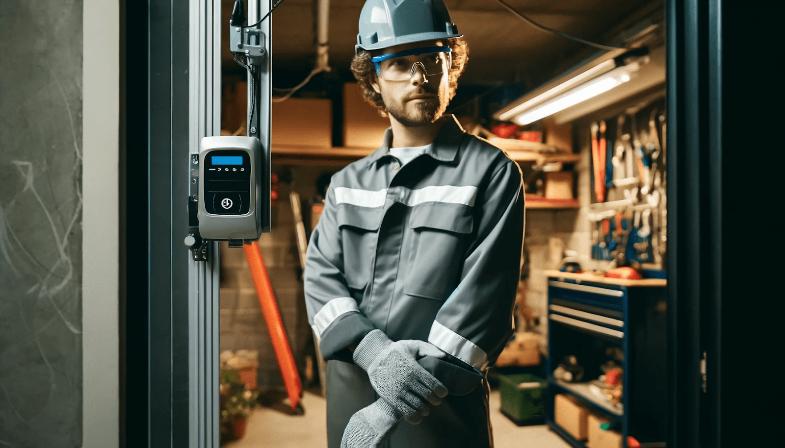 how to change garage door opener