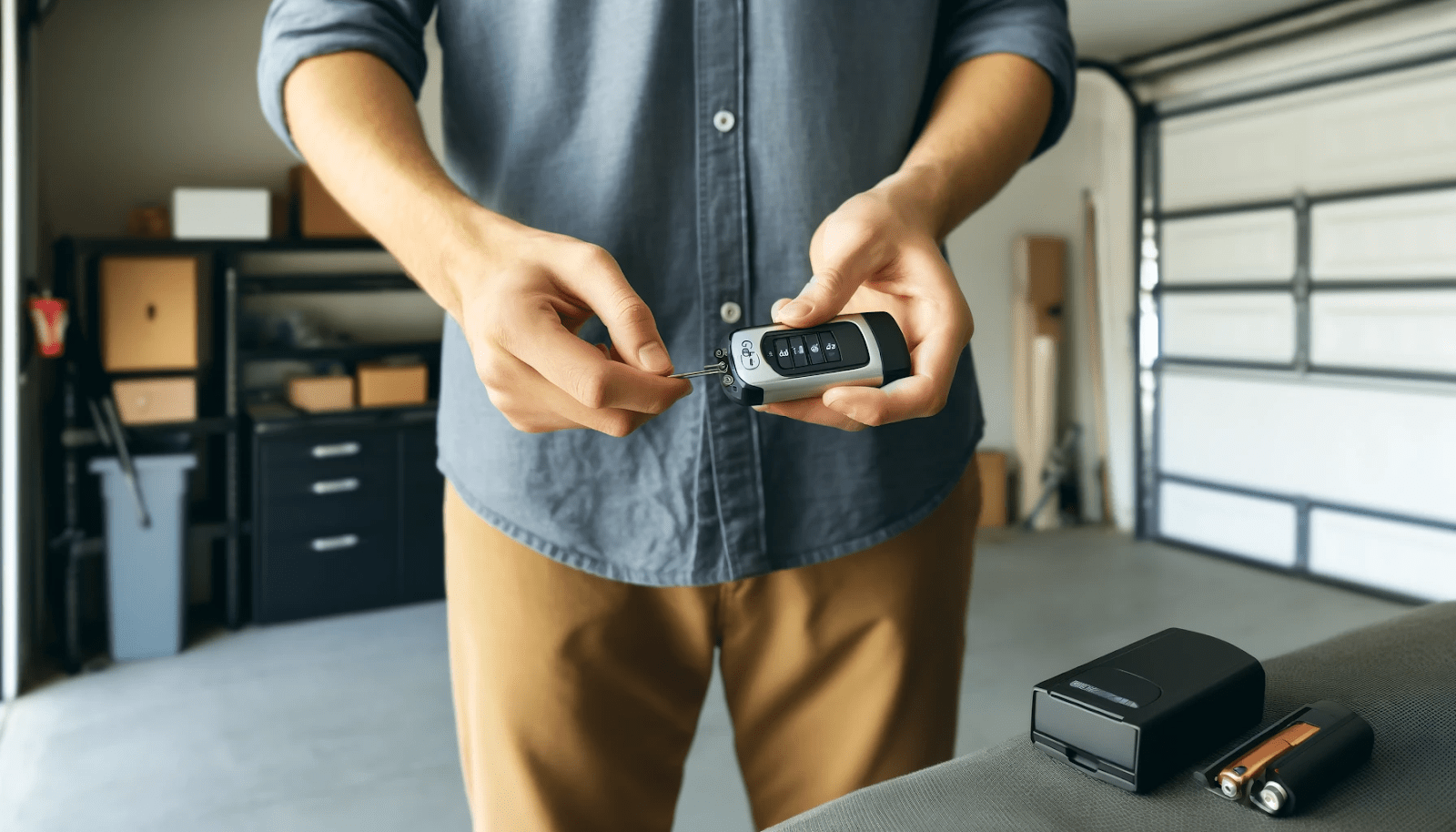 how to change garage door opener