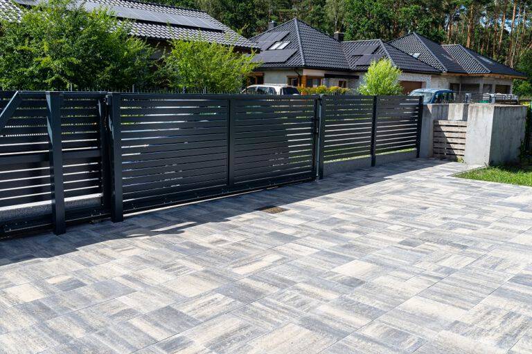Modern fence